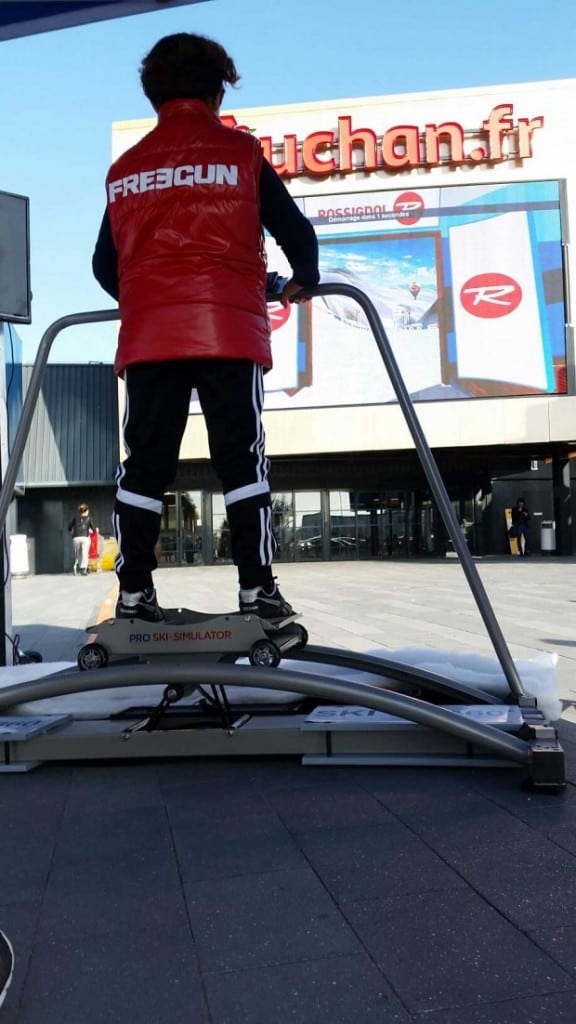 descente a ski auchan 2