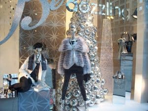 vitrine luxe noël