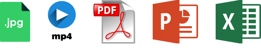 Types de contenus pour logiciel d'affichage dynamique