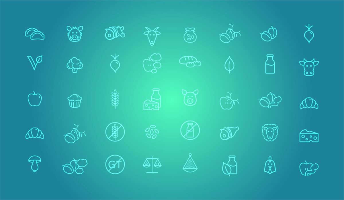 symboles pictogrammes annonce affichage dynamique